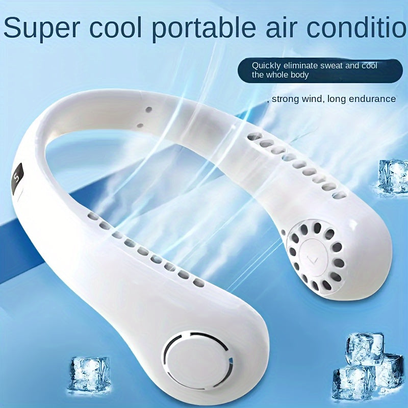 Neck fan 3-speed wind settings