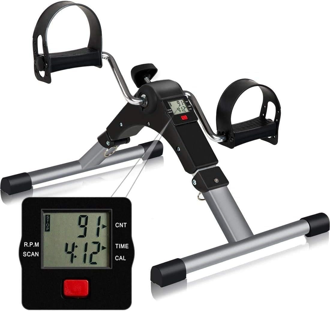 Arm and leg pedal exerciser mini bike