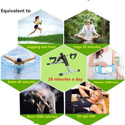 Pedal exerciser LCD display screen