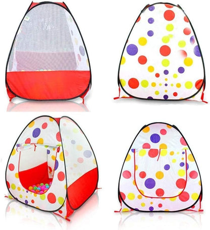 Kids tent indoor play setup