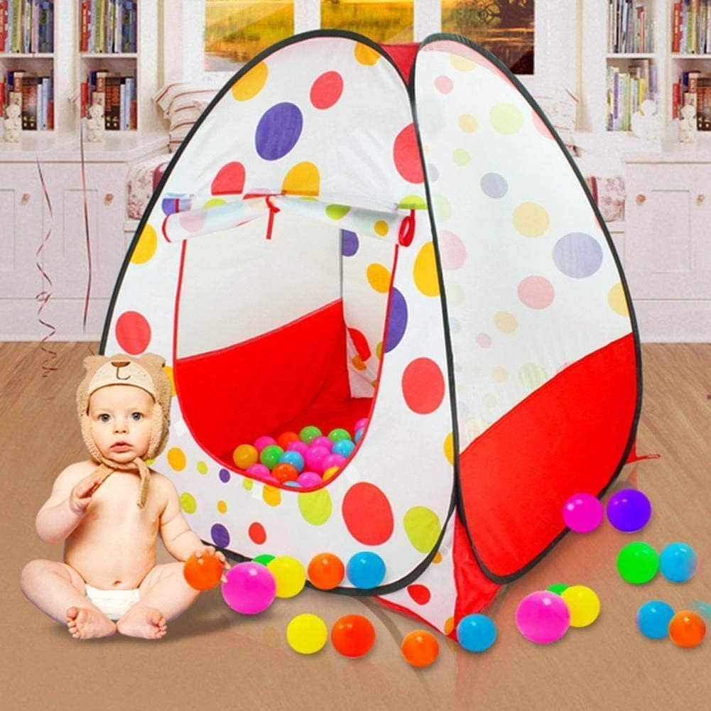 Kids tent mesh window view