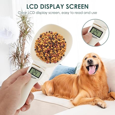 Digital measuring spoon LCD display