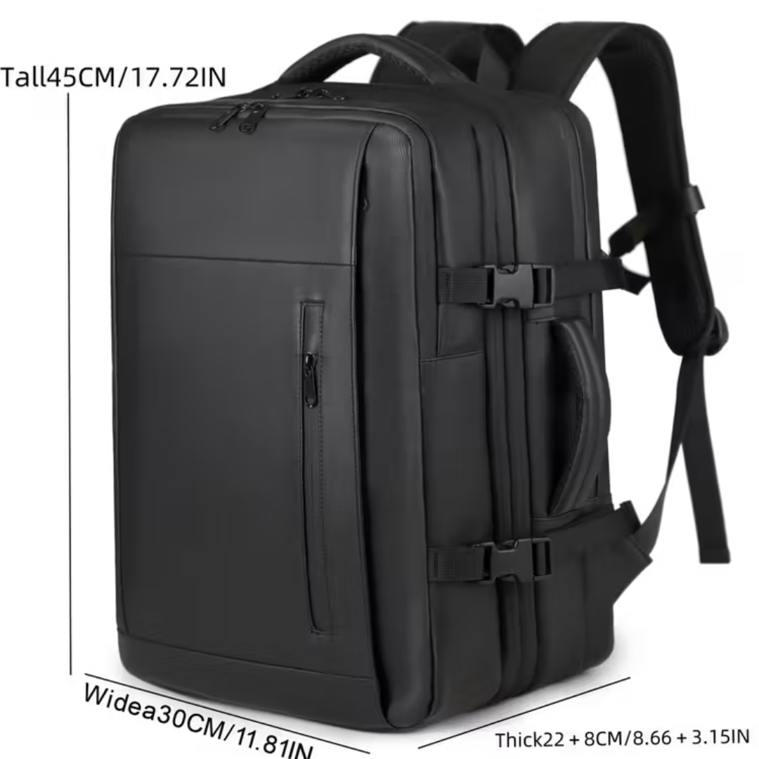 Travel backpack laptop compartment