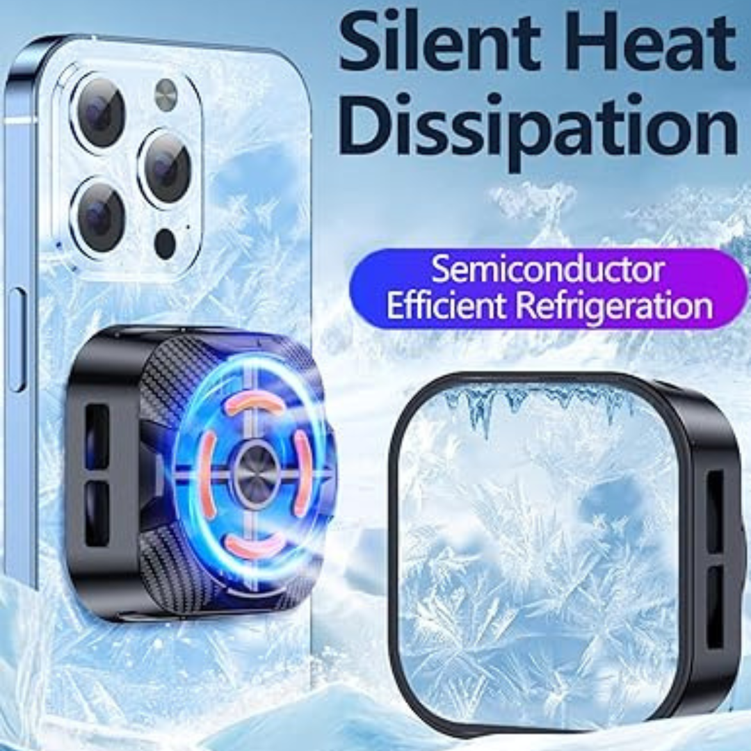 Phone cooler RGB lighting effect