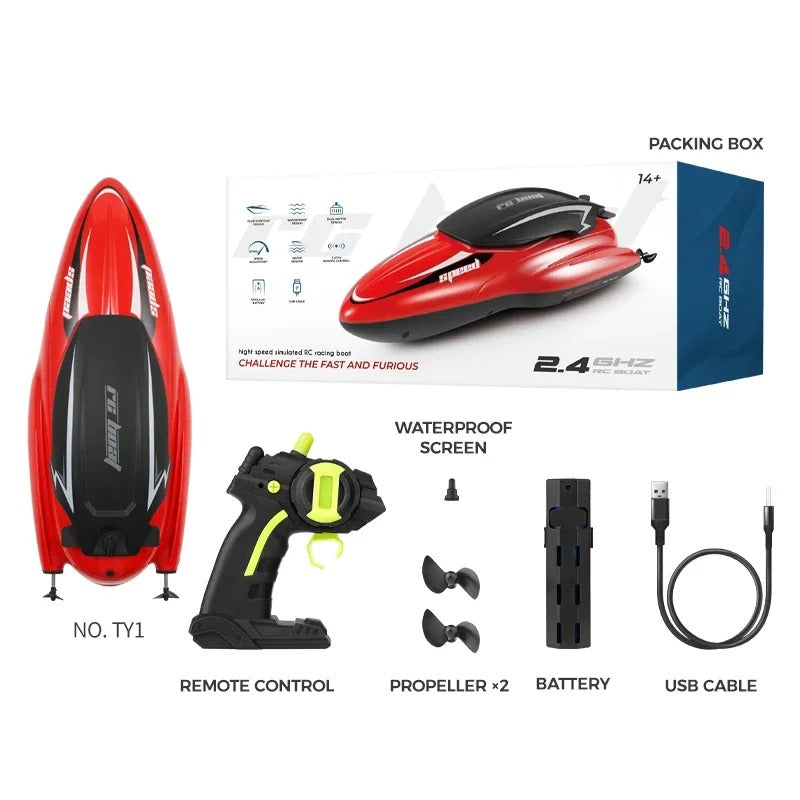 High Speed RC Boat waterproof design