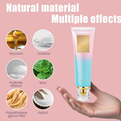 Whitening toothpaste box packaging