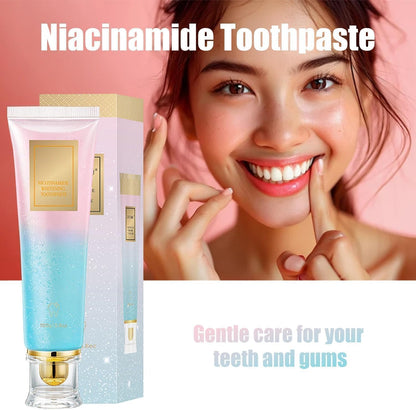 Whitening toothpaste formula texture