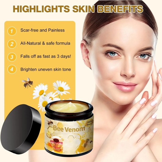 Bee Venom Skin Treatment Cream jar