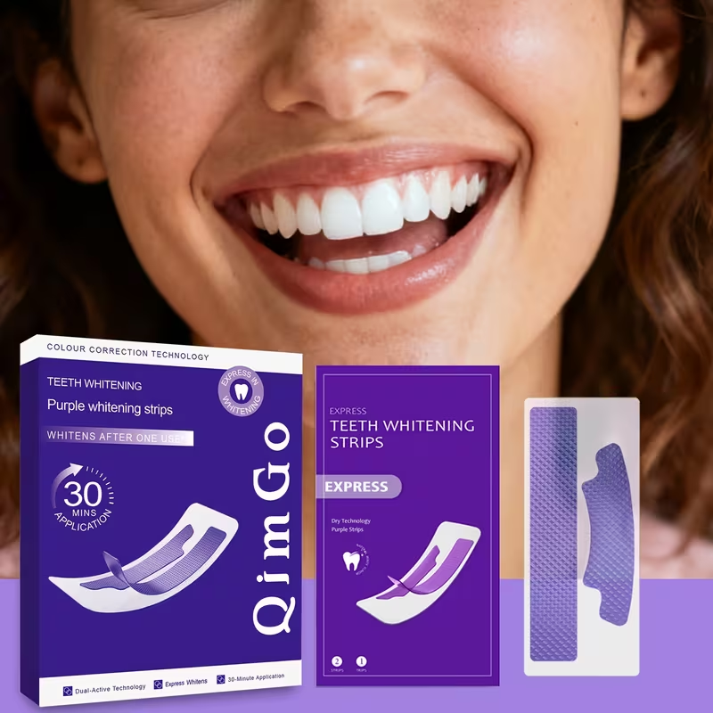 How to apply teeth whitening strips