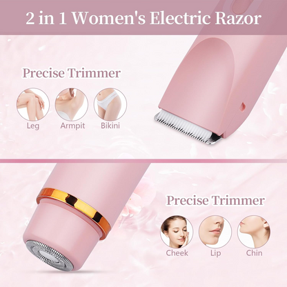 Waterproof shaver IPX7 design