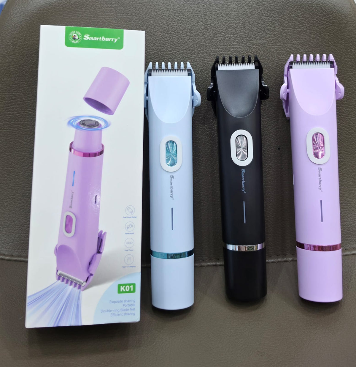 Electric shaver detachable head